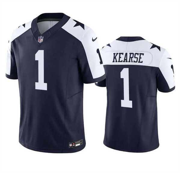Men & Women & Youth Dallas Cowboys #1 Jayron Kearse Navy White 2023 F.U.S.E. Vapor Limited Jersey